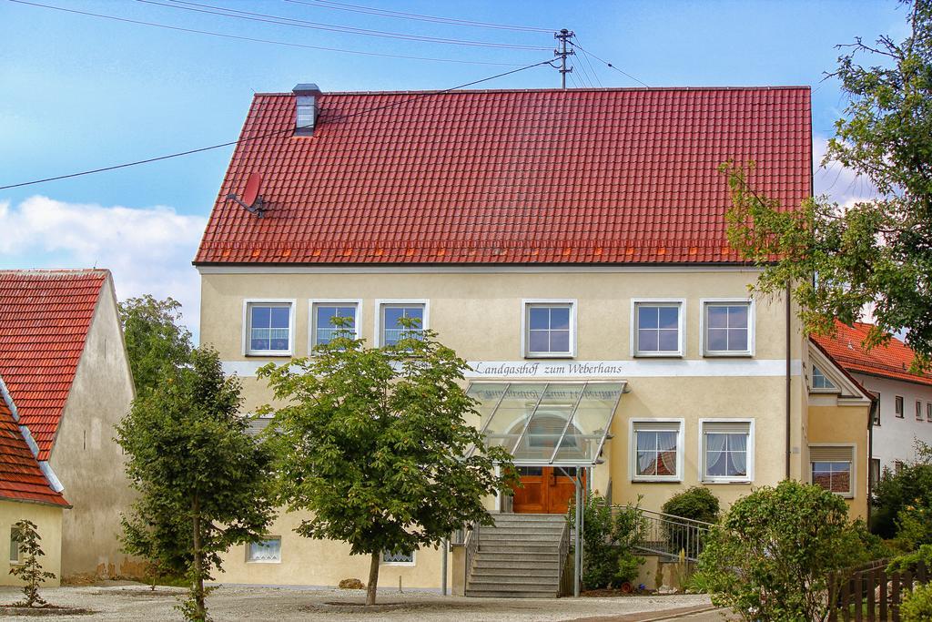 Landgasthof Weberhans Harburg  Eksteriør billede